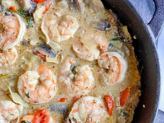Paleo Tuscan Shrimp
