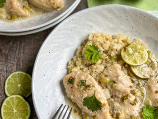 Coconut Lime Chicken Tenders