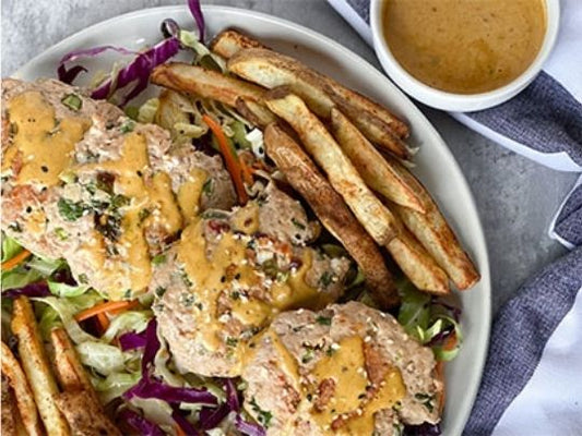 Greensbury market organic ground chicken thai burger recipe