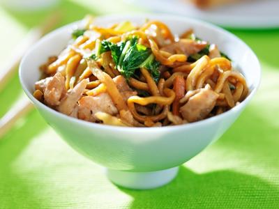chicken lo mein