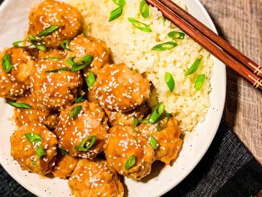 Greensbury organic ground chicken teriyaki meatballs recipe