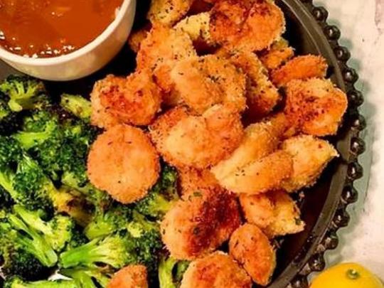 coconut fried shrimp