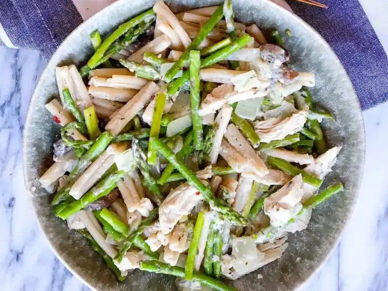 Lemon Asparagus Pasta