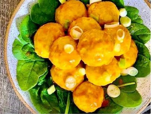 buffalo chicken meatballs