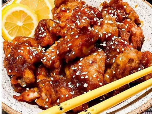 Crispy "Honey" Mustard Chicken