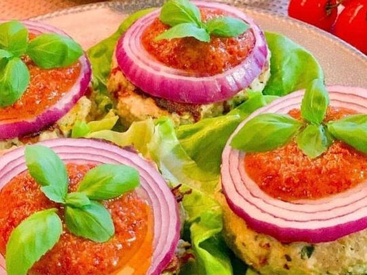 sundried tomato chicken burgers